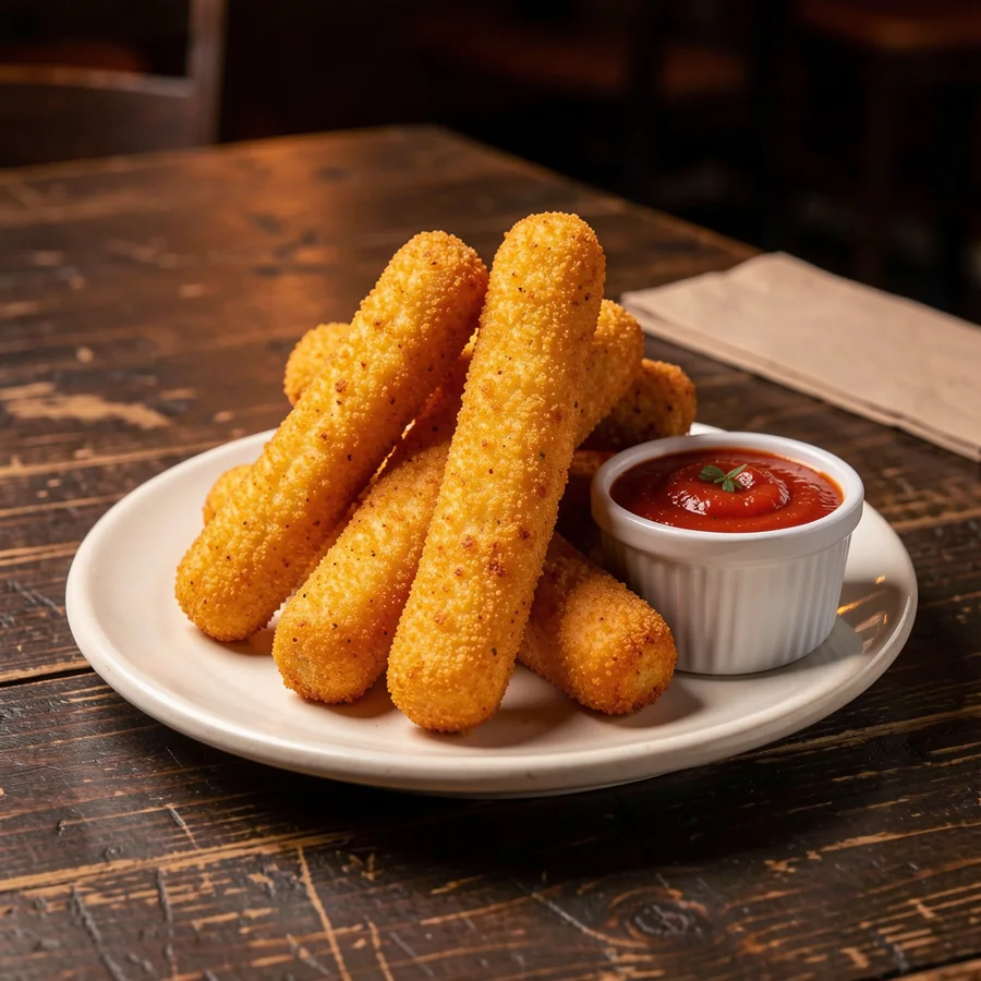 Mozzarella Sticks (6) at Fat Ivor's Rib Rack