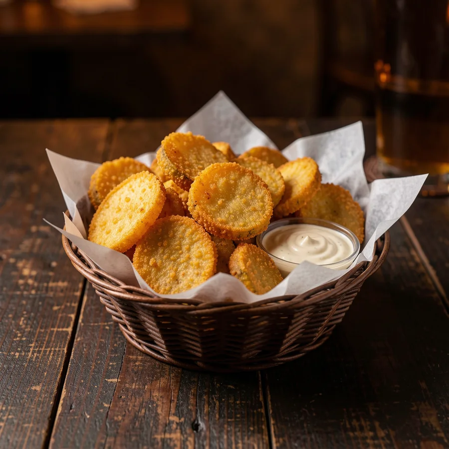 Pickle Chips at Fat Ivor's Rib Rack