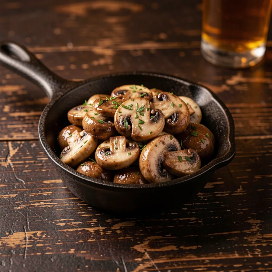 Sautéed Mushrooms at Fat Ivor's Rib Rack
