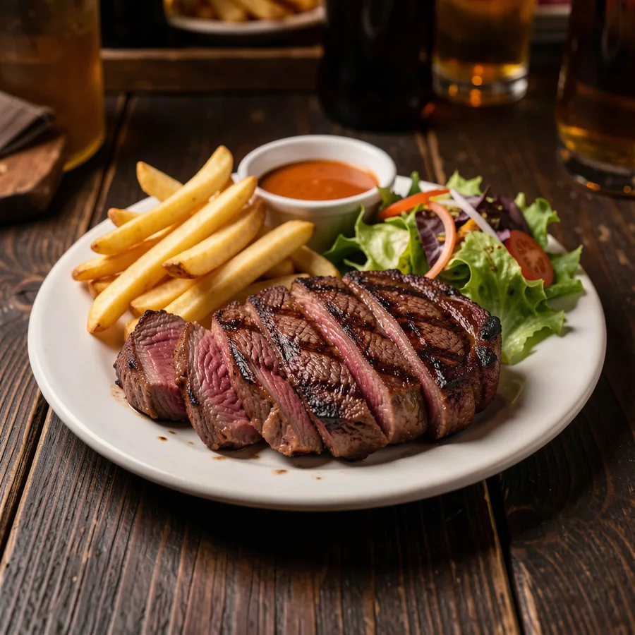 Steak at Fat Ivor's Rib Rack