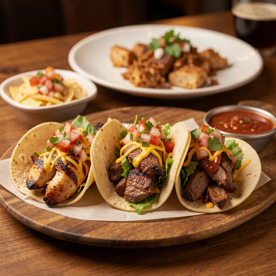 Tacos(3) at Fat Ivor's Rib Rack