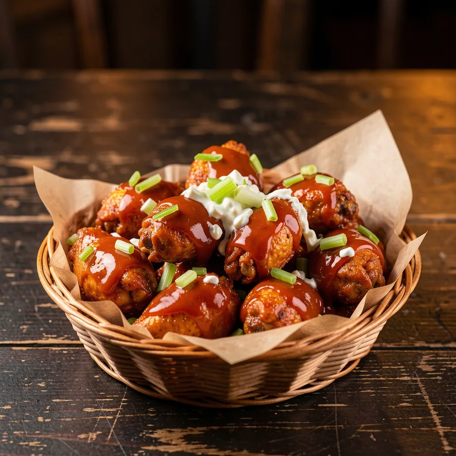 (12) Wings at Fat Ivor's Rib Rack